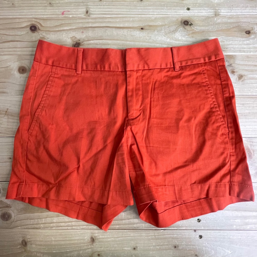 Banana Republic Martin Fit Orange Shorts‎ Casual Everyday Size 2